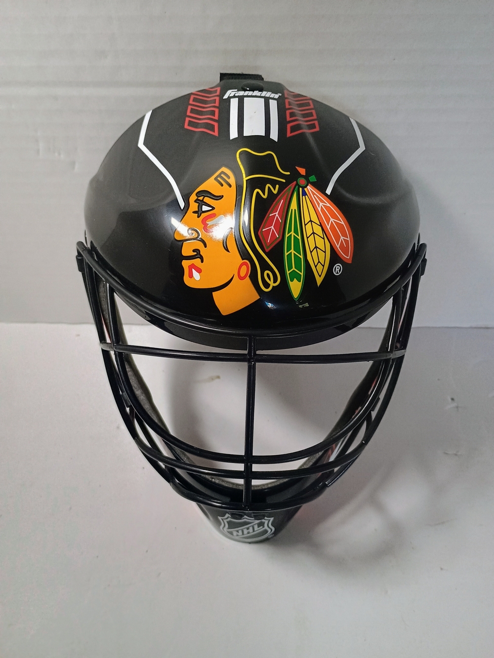Chicago Blackhawks Hockey Goalie Fan Face Mask, NWOP